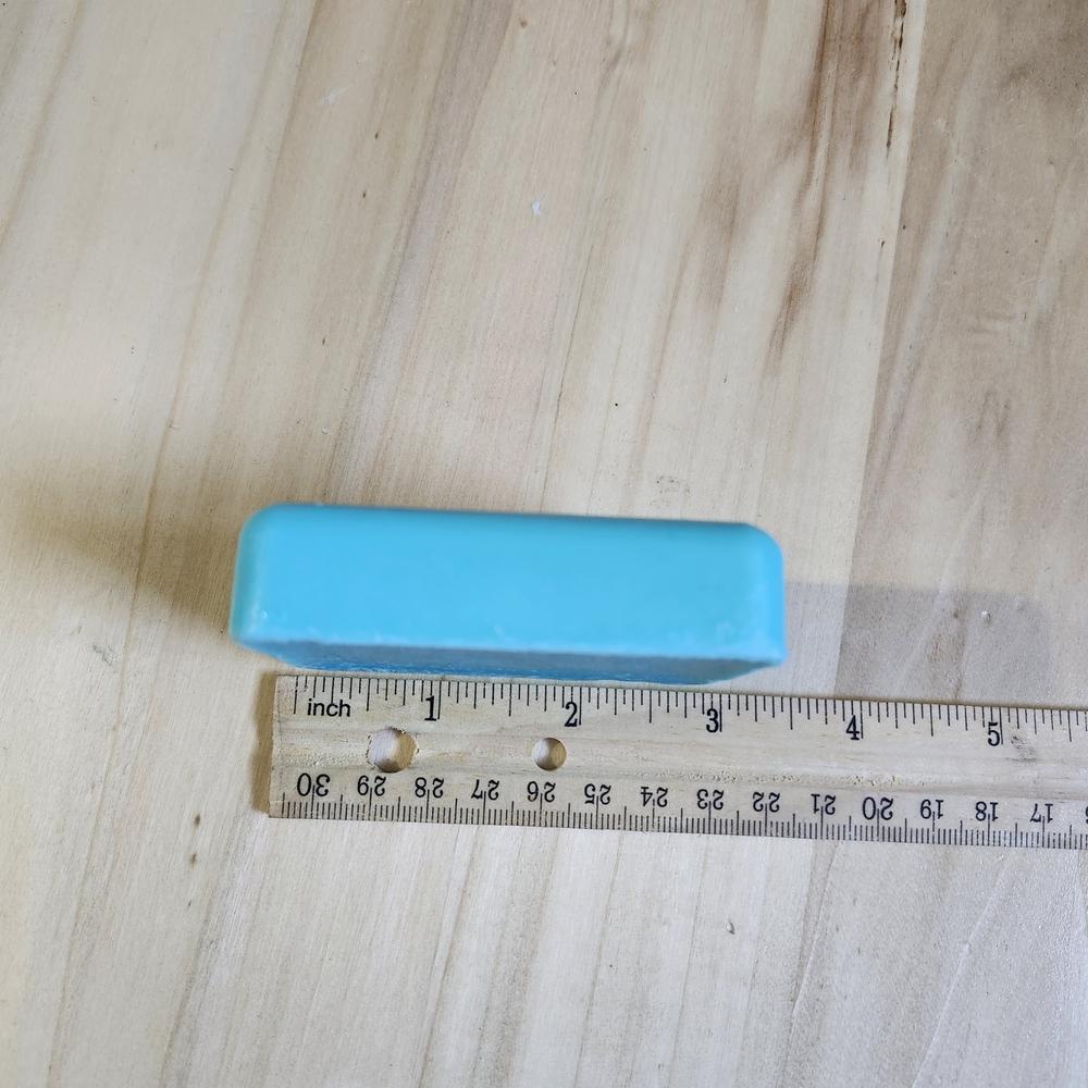 Turquoise Rectangular Soap Bar - Picture 2 of 5